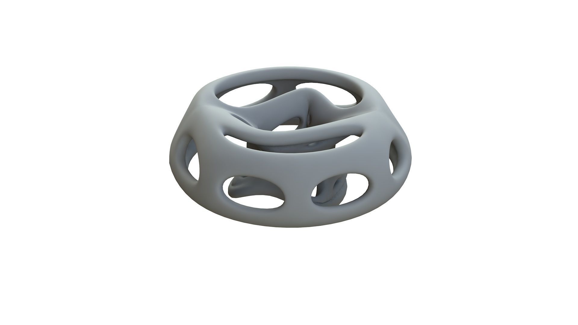 SciFi Cube Object No 65493 Low Poly Shape Low-poly 3D model_12