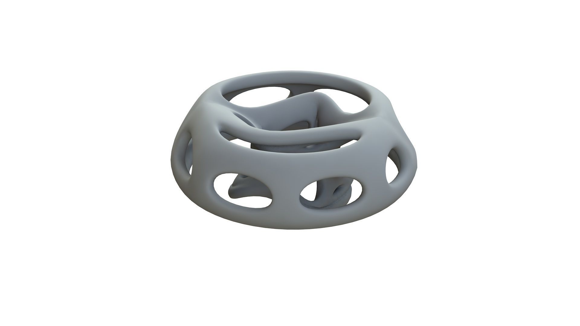 SciFi Cube Object No 65493 Low Poly Shape Low-poly 3D model_11