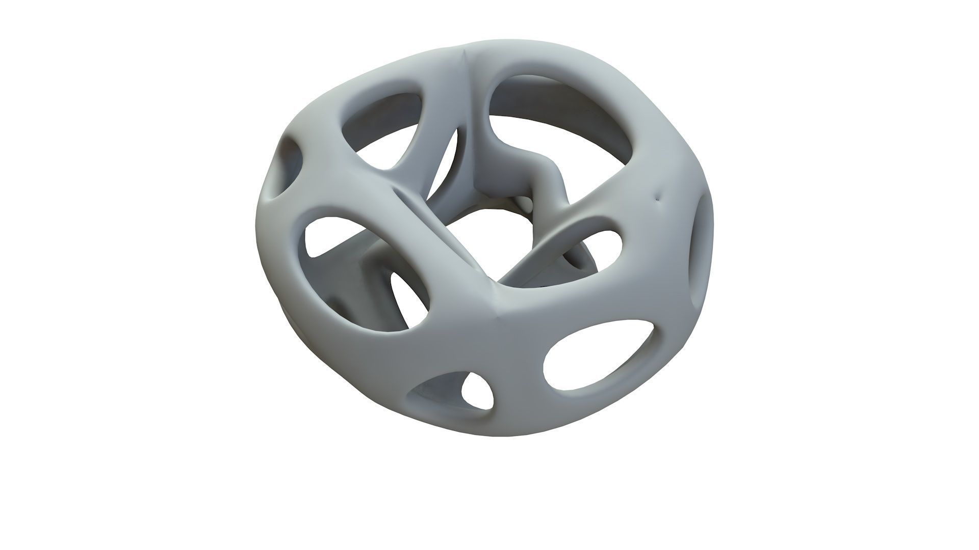 SciFi Cube Object No 65342 Low Poly Shape Low-poly 3D model_15