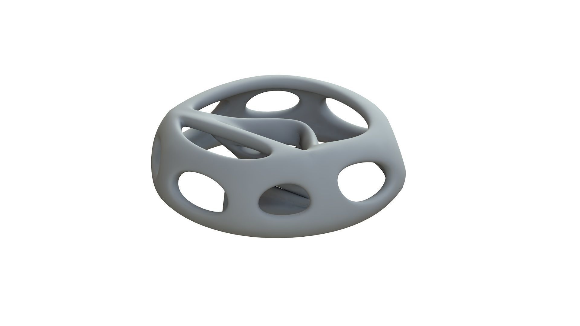 SciFi Cube Object No 65313 Low Poly Shape Low-poly 3D model_10