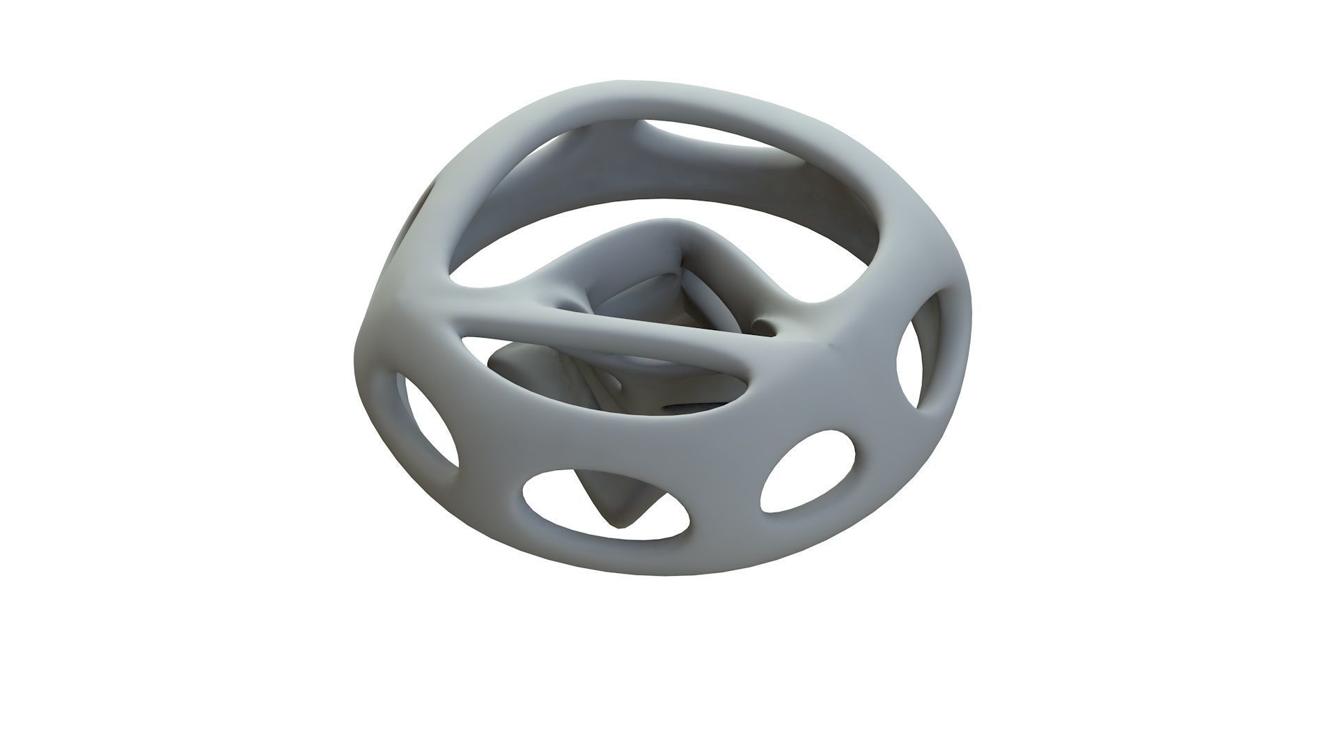 SciFi Cube Object No 65313 Low Poly Shape Low-poly 3D model_14