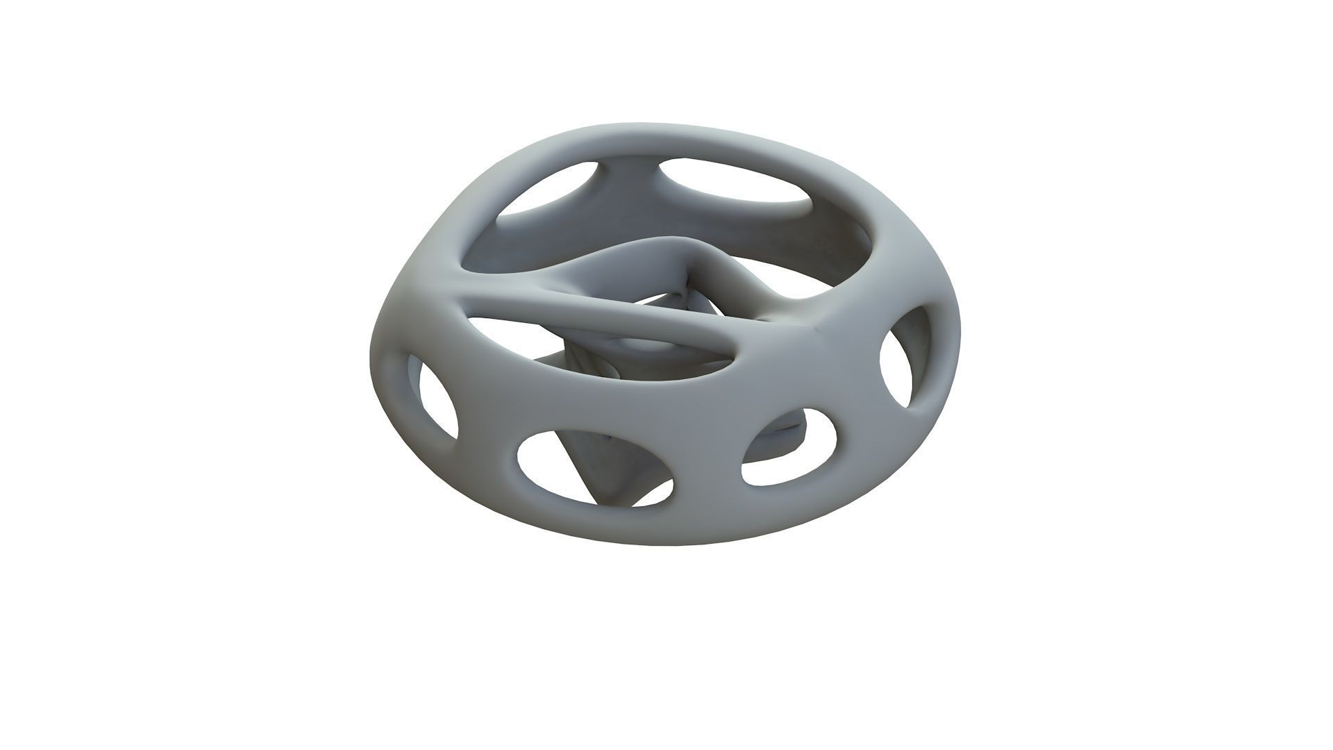 SciFi Cube Object No 65313 Low Poly Shape Low-poly 3D model_13