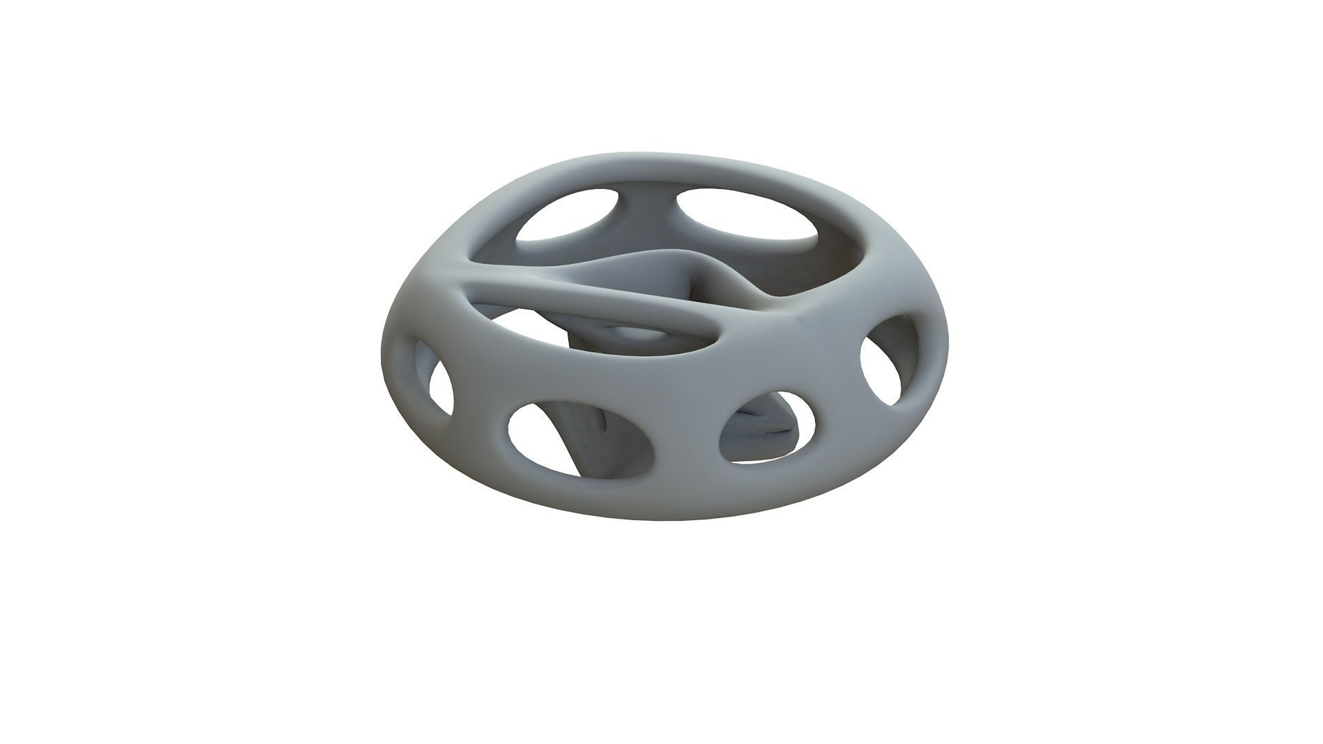 SciFi Cube Object No 65313 Low Poly Shape Low-poly 3D model_12