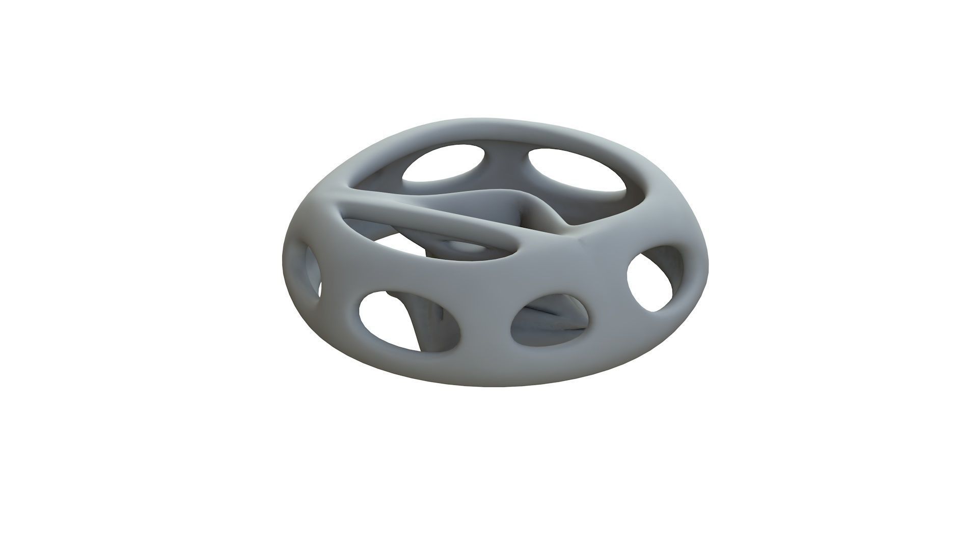 SciFi Cube Object No 65313 Low Poly Shape Low-poly 3D model_11