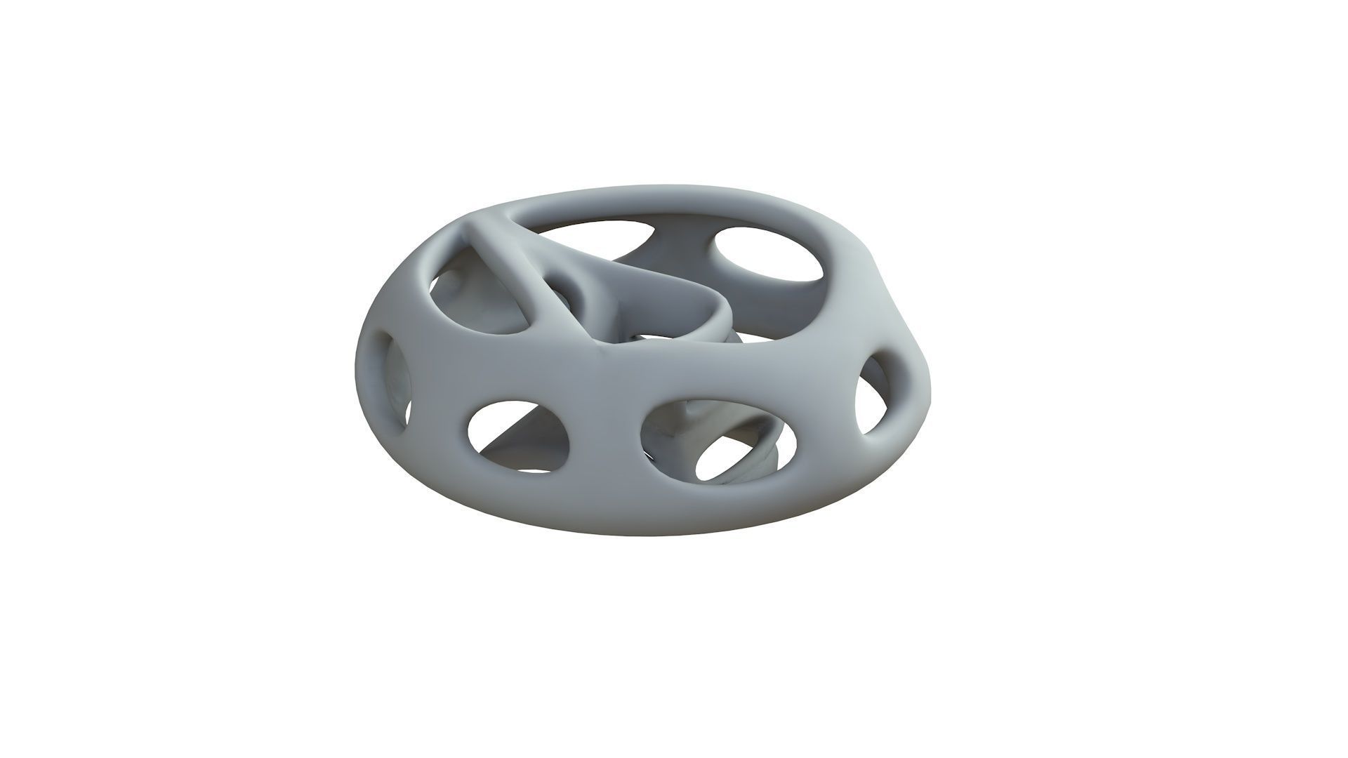 SciFi Cube Object No 65313 Low Poly Shape Low-poly 3D model_8