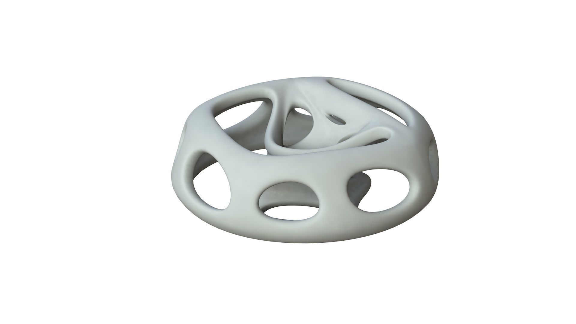 SciFi Cube Object No 65313 Low Poly Shape Low-poly 3D model_1