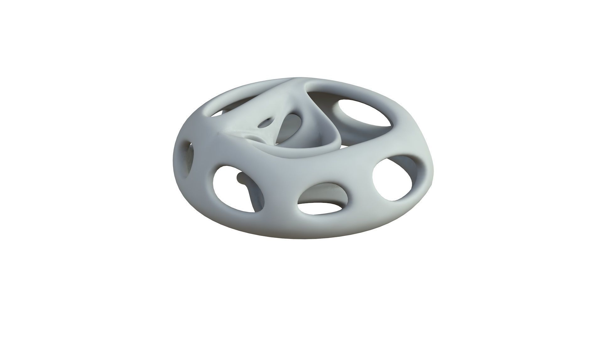 SciFi Cube Object No 65313 Low Poly Shape Low-poly 3D model_5