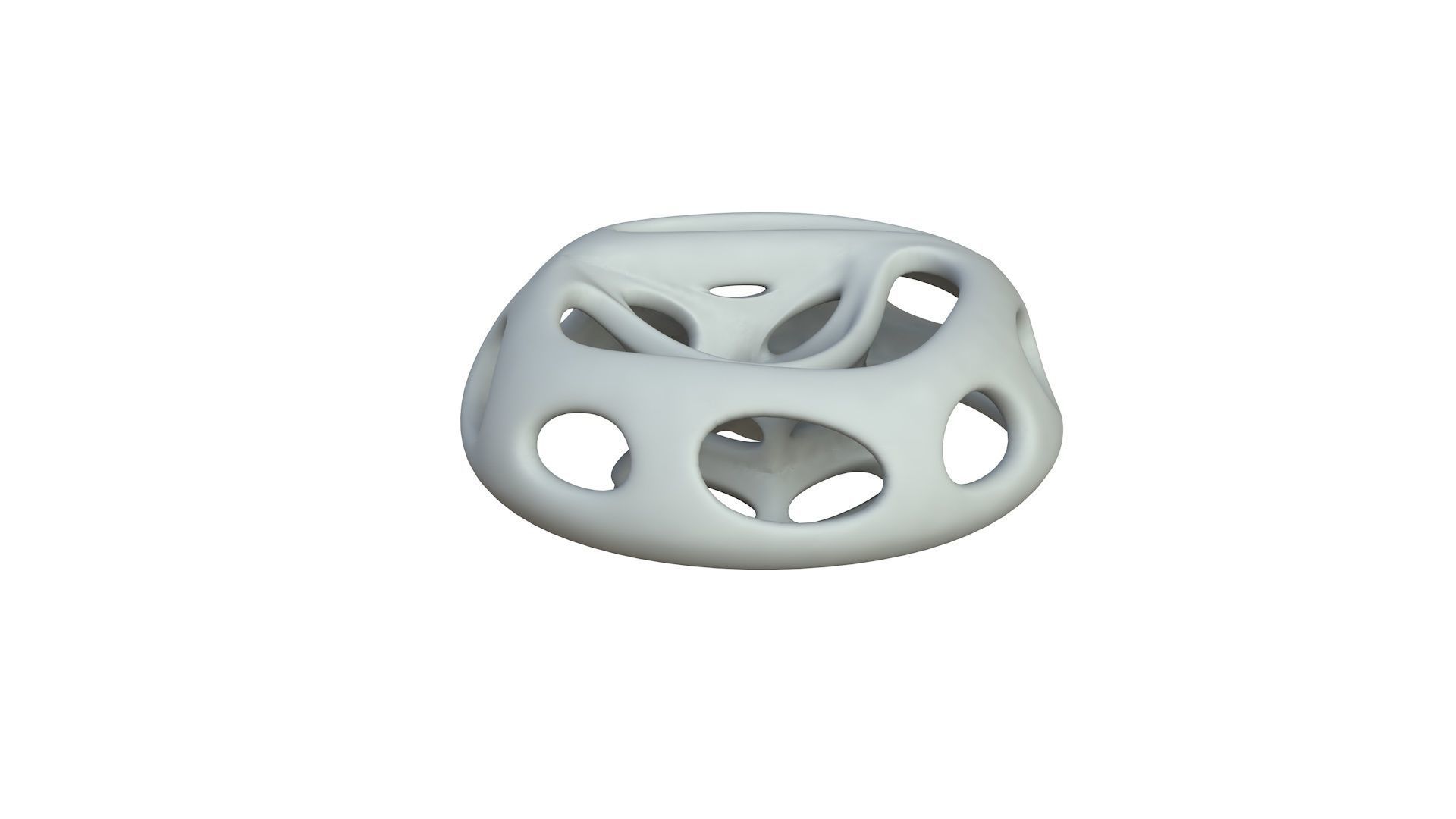 SciFi Cube Object No 65313 Low Poly Shape Low-poly 3D model_3