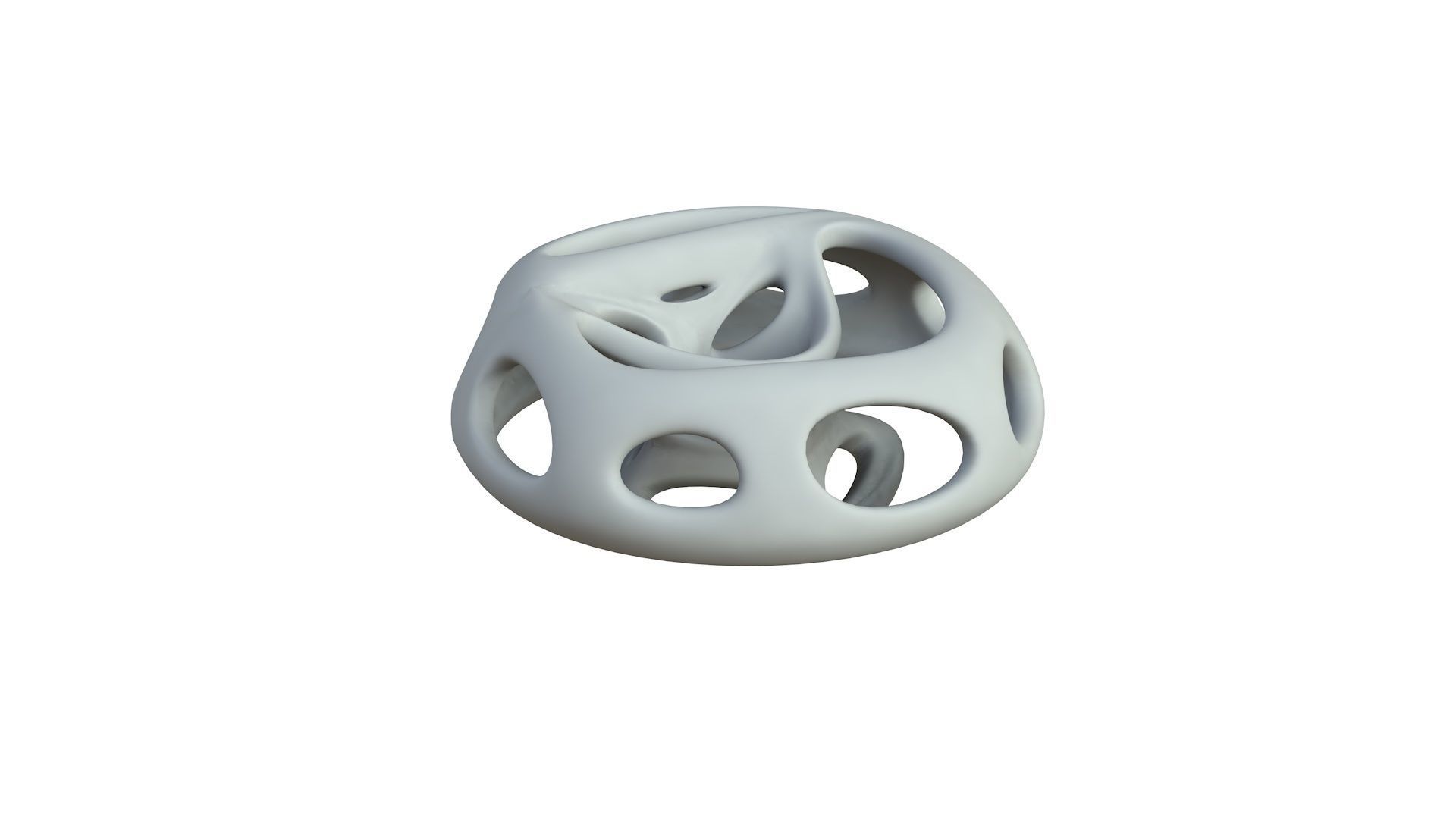 SciFi Cube Object No 65313 Low Poly Shape Low-poly 3D model_4