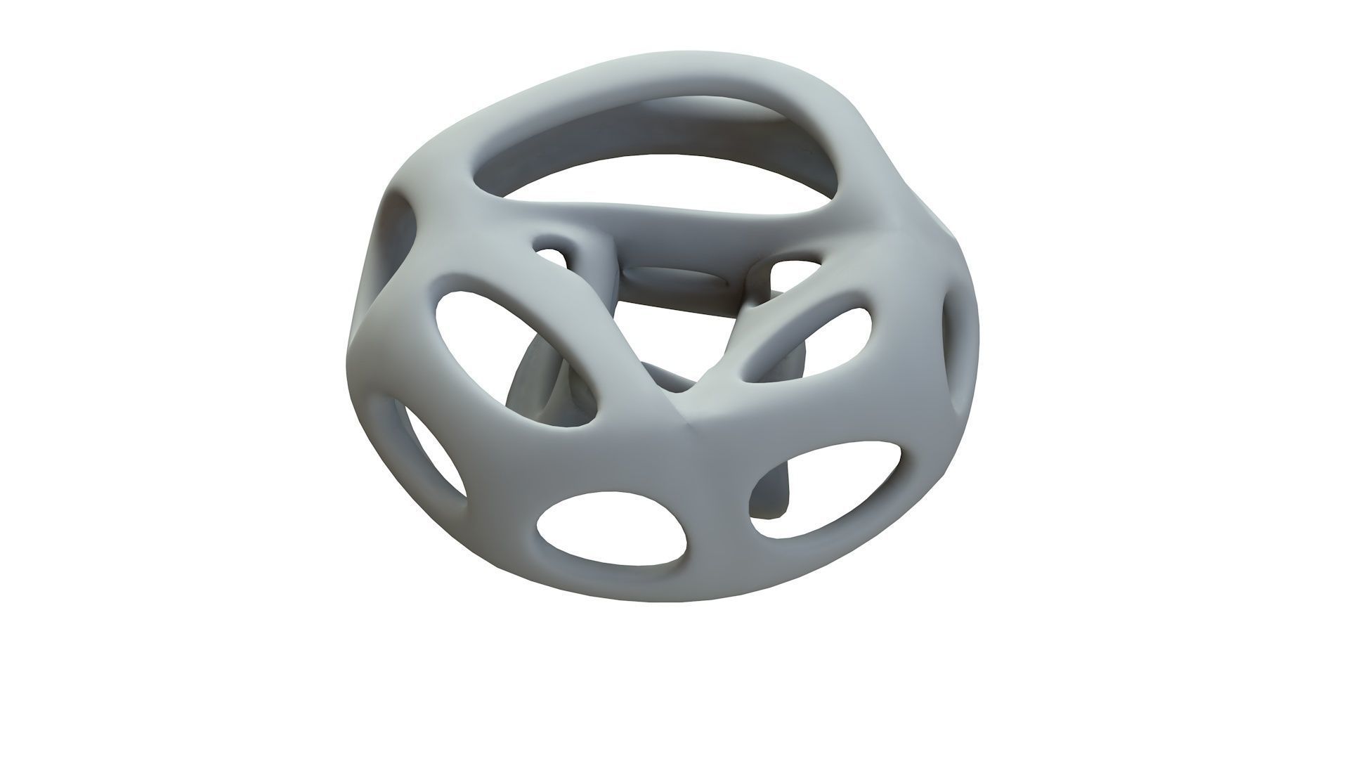 SciFi Cube Object No 65174 Low Poly Shape Low-poly 3D model_15