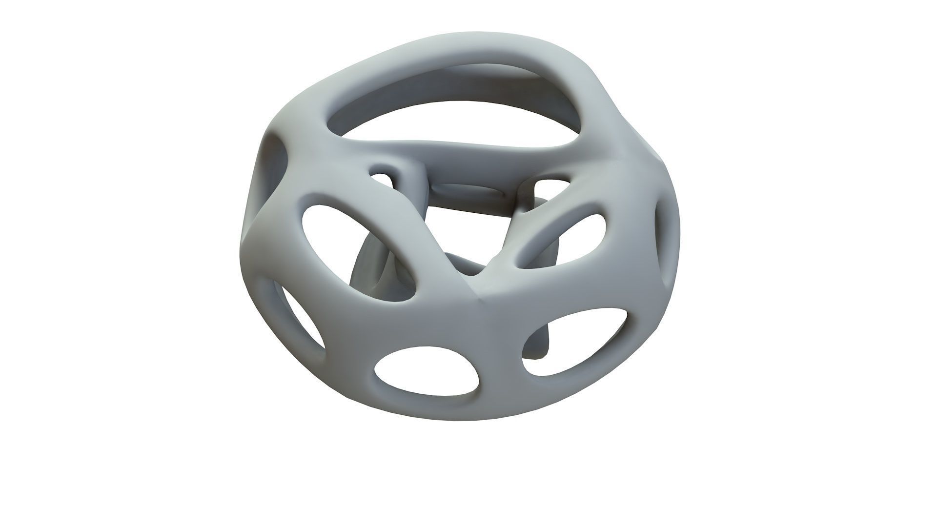 SciFi Cube Object No 65174 Low Poly Shape Low-poly 3D model_16