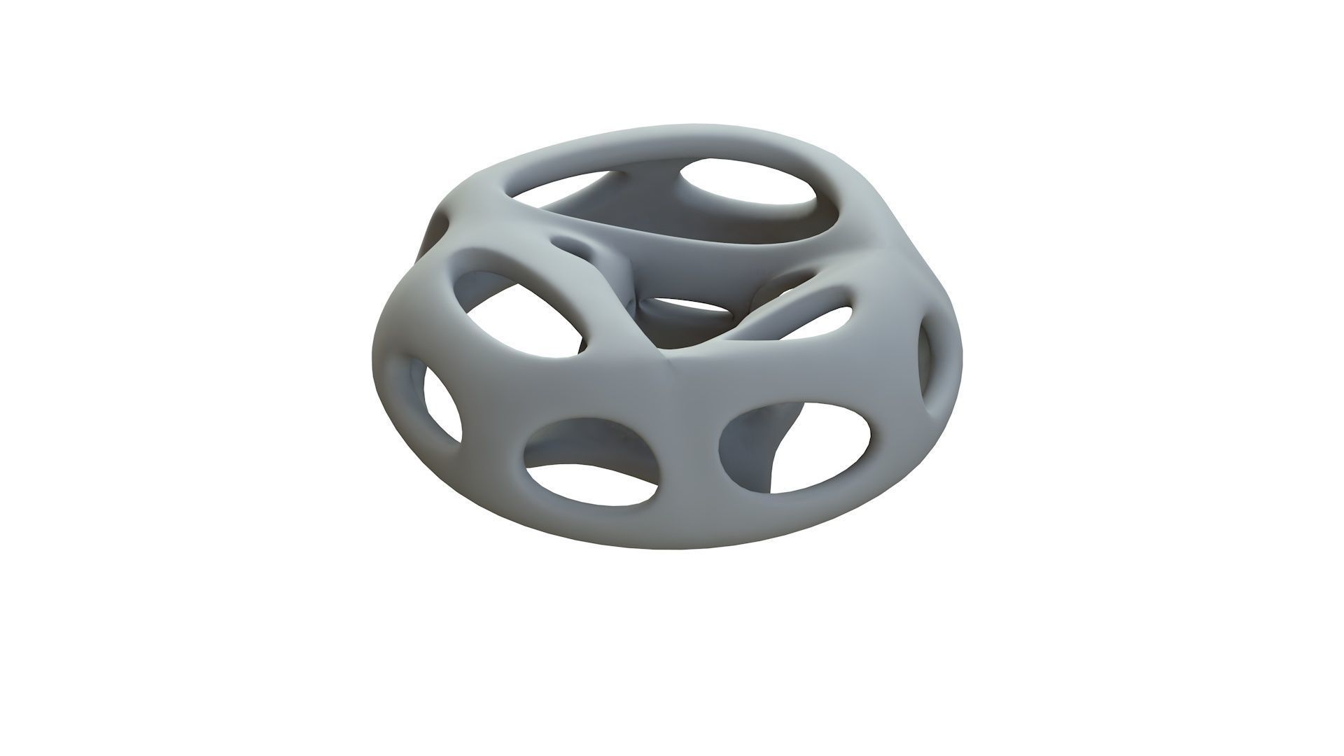 SciFi Cube Object No 65174 Low Poly Shape Low-poly 3D model_13