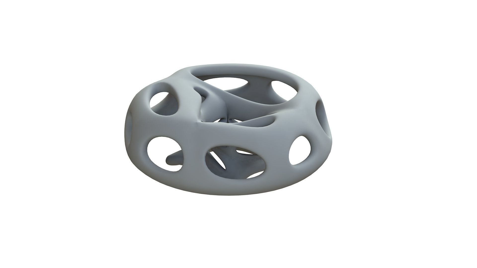 SciFi Cube Object No 65174 Low Poly Shape Low-poly 3D model_10