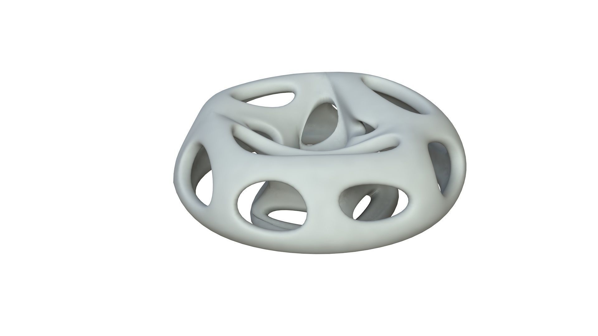 SciFi Cube Object No 65174 Low Poly Shape Low-poly 3D model_2