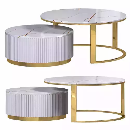 nesting coffee table by homary