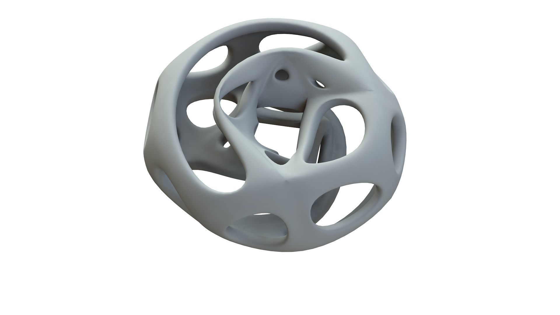 SciFi Cube Object No 65171 Low Poly Shape Low-poly 3D model_16