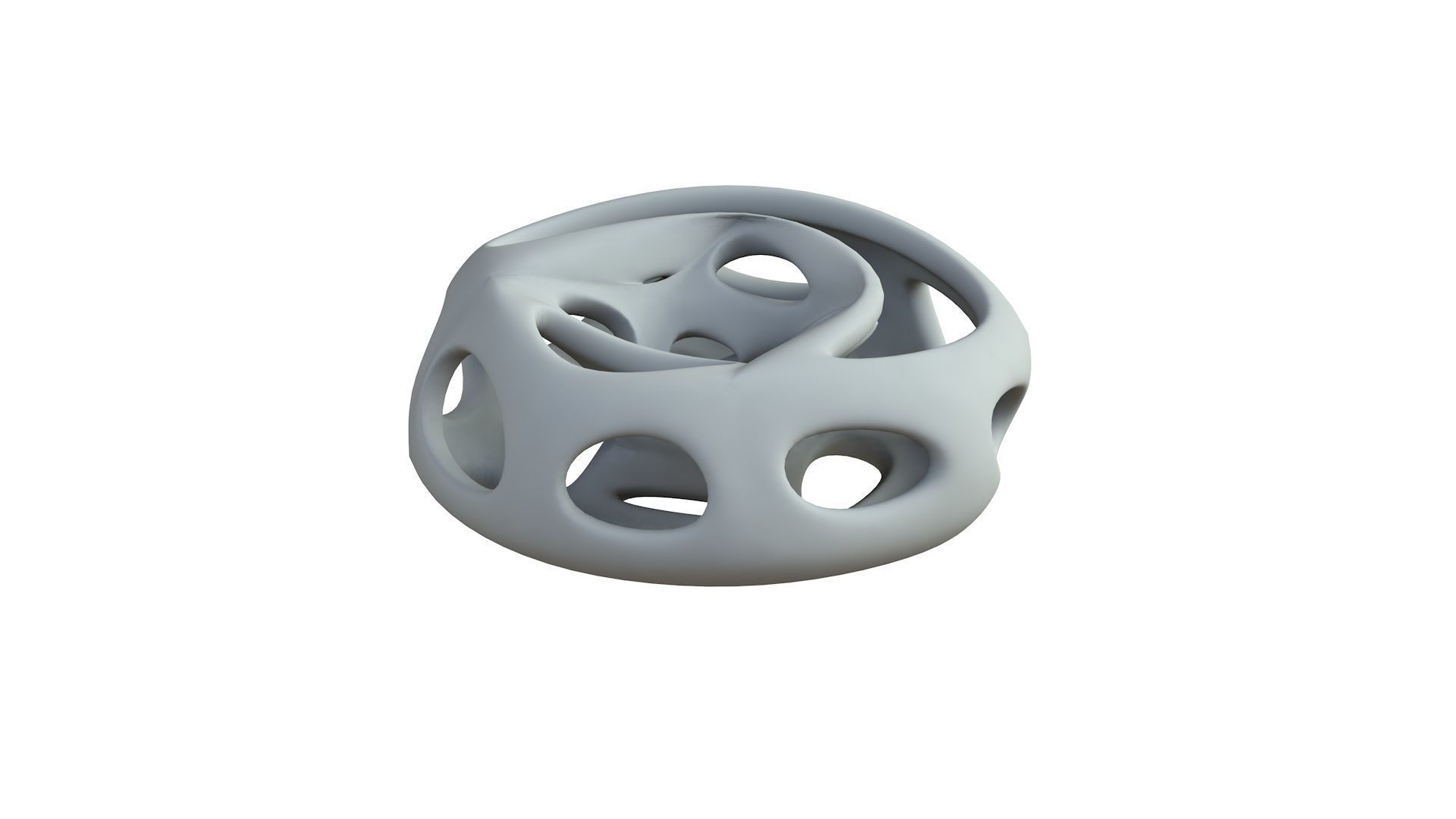 SciFi Cube Object No 65171 Low Poly Shape Low-poly 3D model_6