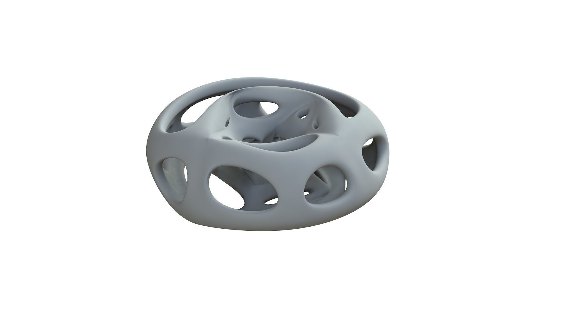 SciFi Cube Object No 65171 Low Poly Shape Low-poly 3D model_9