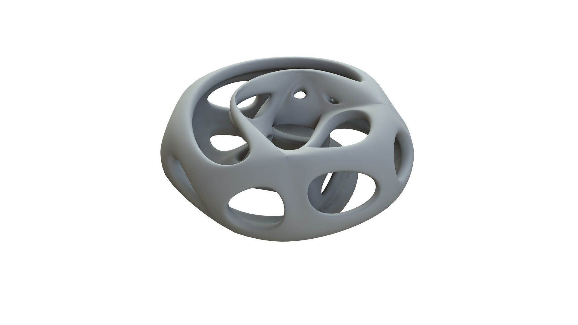 SciFi Cube Object No 65171 Low Poly Shape Low-poly 3D model_13