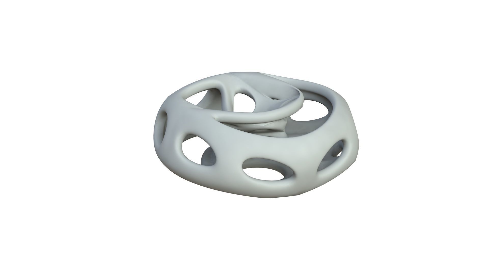 SciFi Cube Object No 65171 Low Poly Shape Low-poly 3D model_3