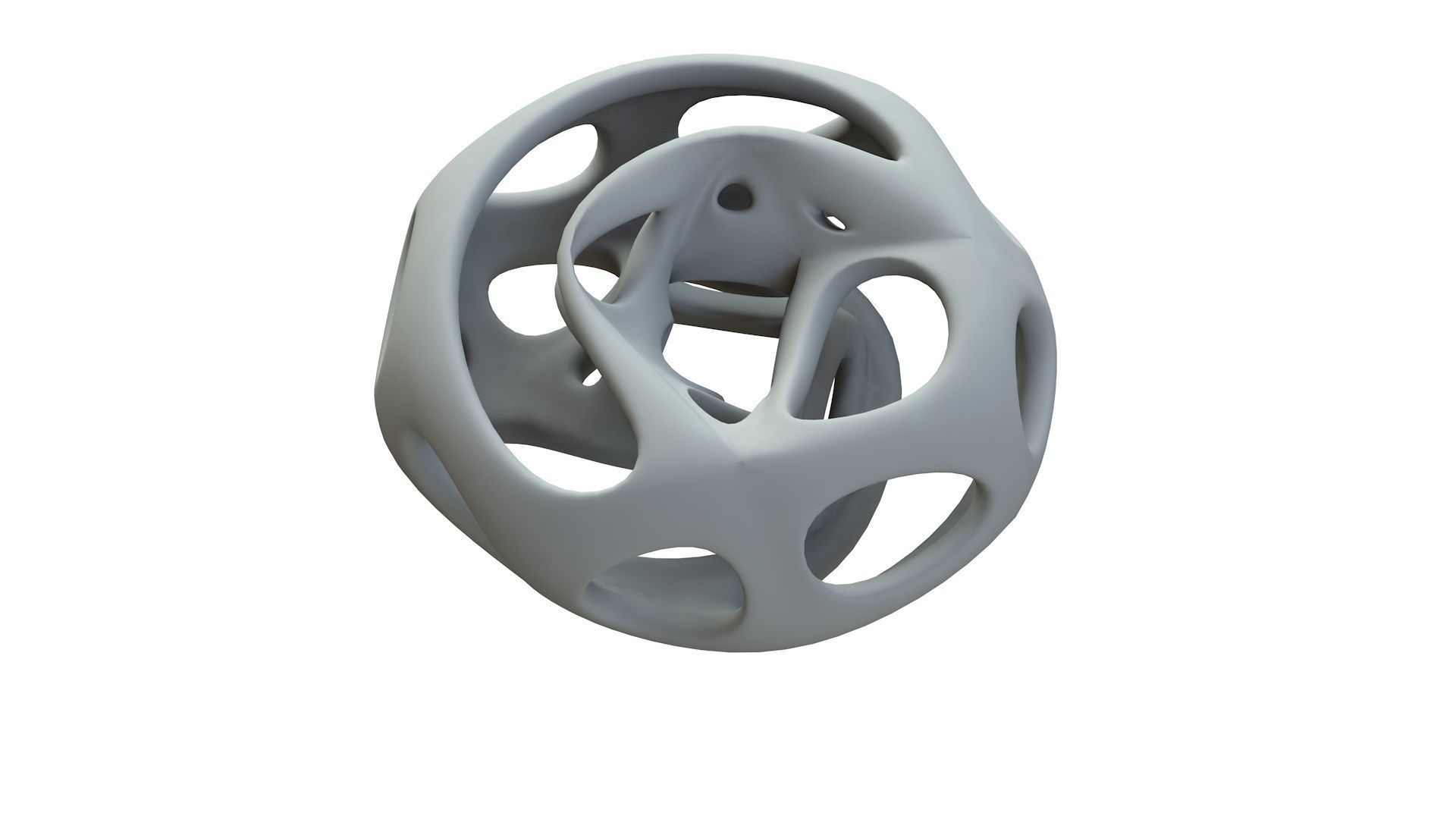 SciFi Cube Object No 65171 Low Poly Shape Low-poly 3D model_15