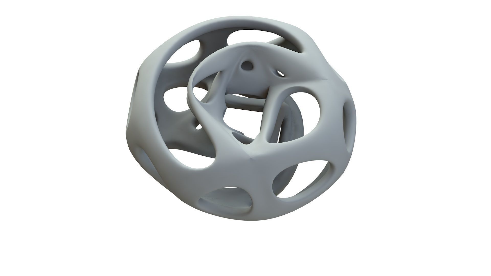 SciFi Cube Object No 65171 Low Poly Shape Low-poly 3D model_17