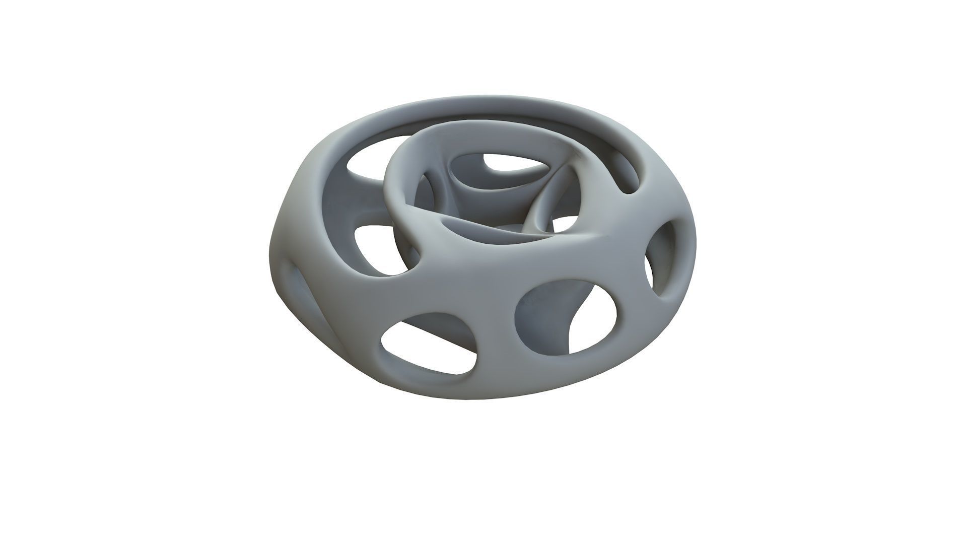 SciFi Cube Object No 65162 Low Poly Shape Low-poly 3D model_13