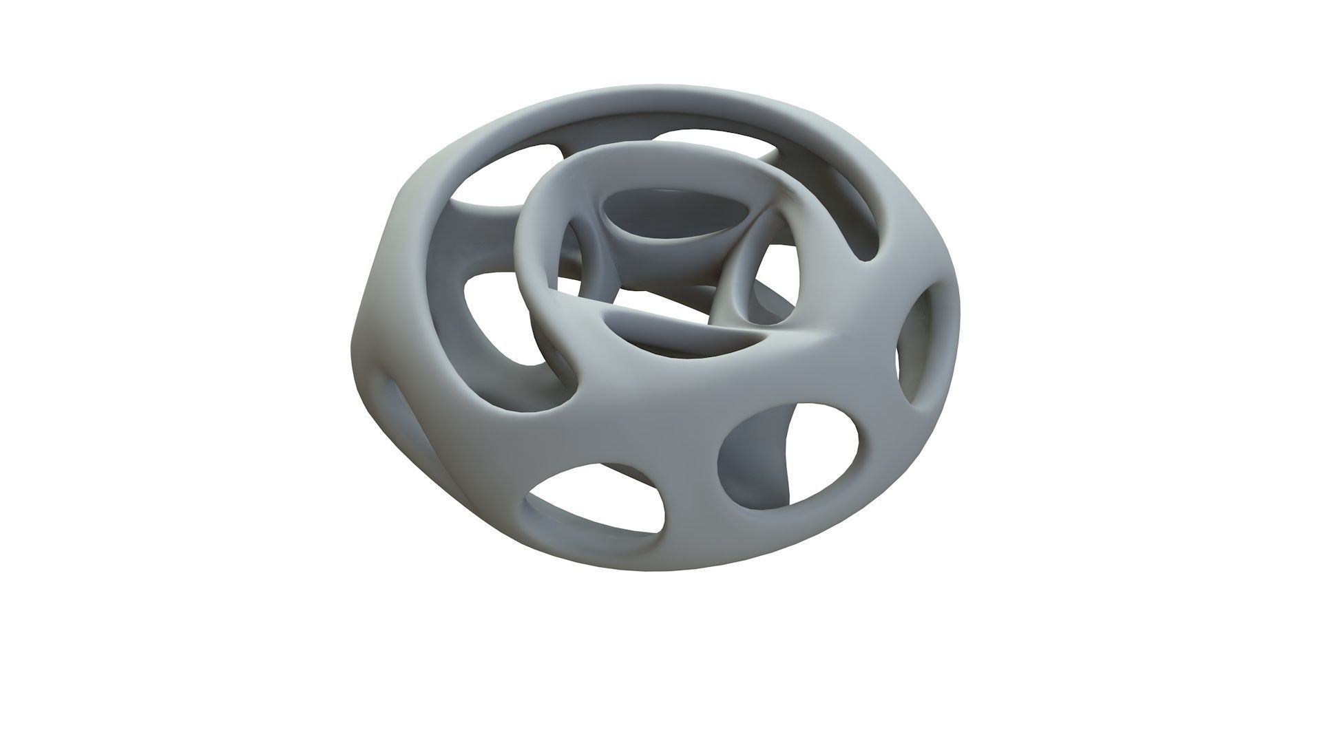 SciFi Cube Object No 65162 Low Poly Shape Low-poly 3D model_14