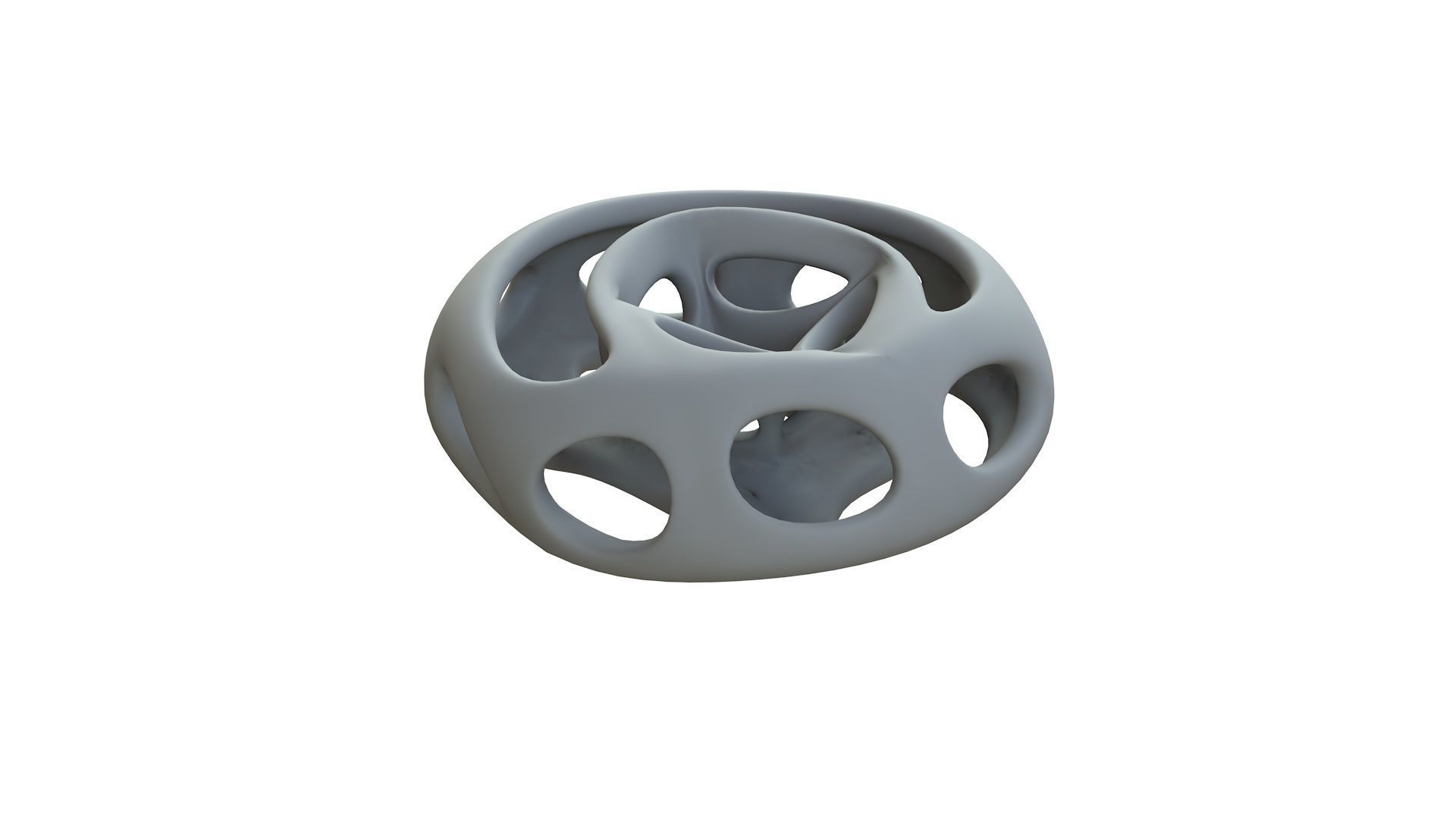 SciFi Cube Object No 65162 Low Poly Shape Low-poly 3D model_11