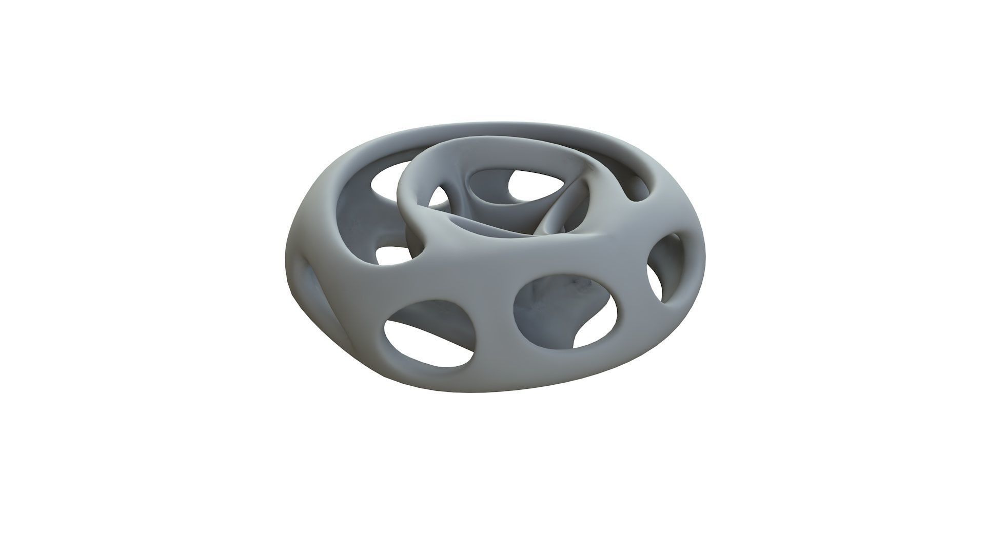 SciFi Cube Object No 65162 Low Poly Shape Low-poly 3D model_12