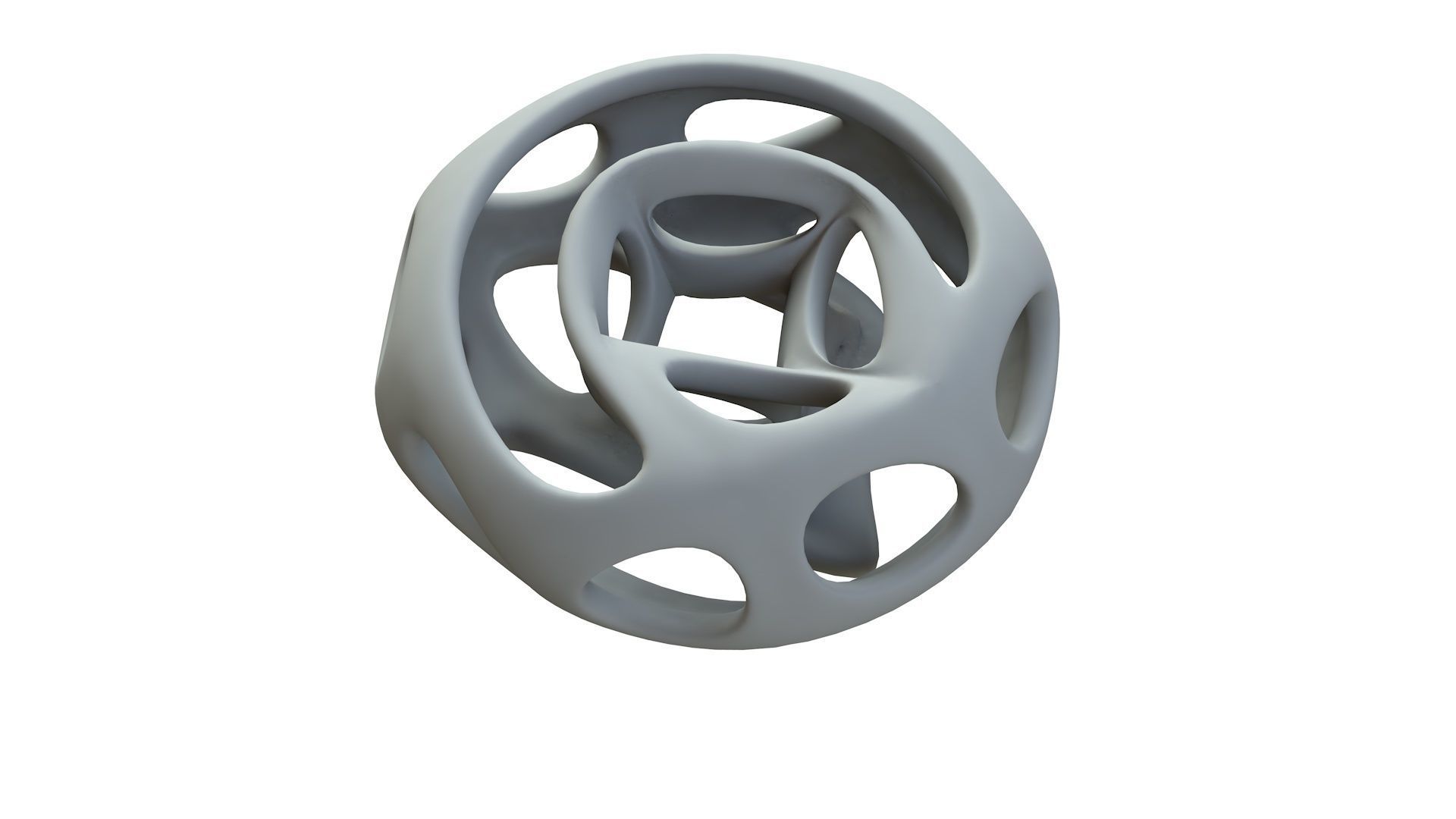 SciFi Cube Object No 65162 Low Poly Shape Low-poly 3D model_15