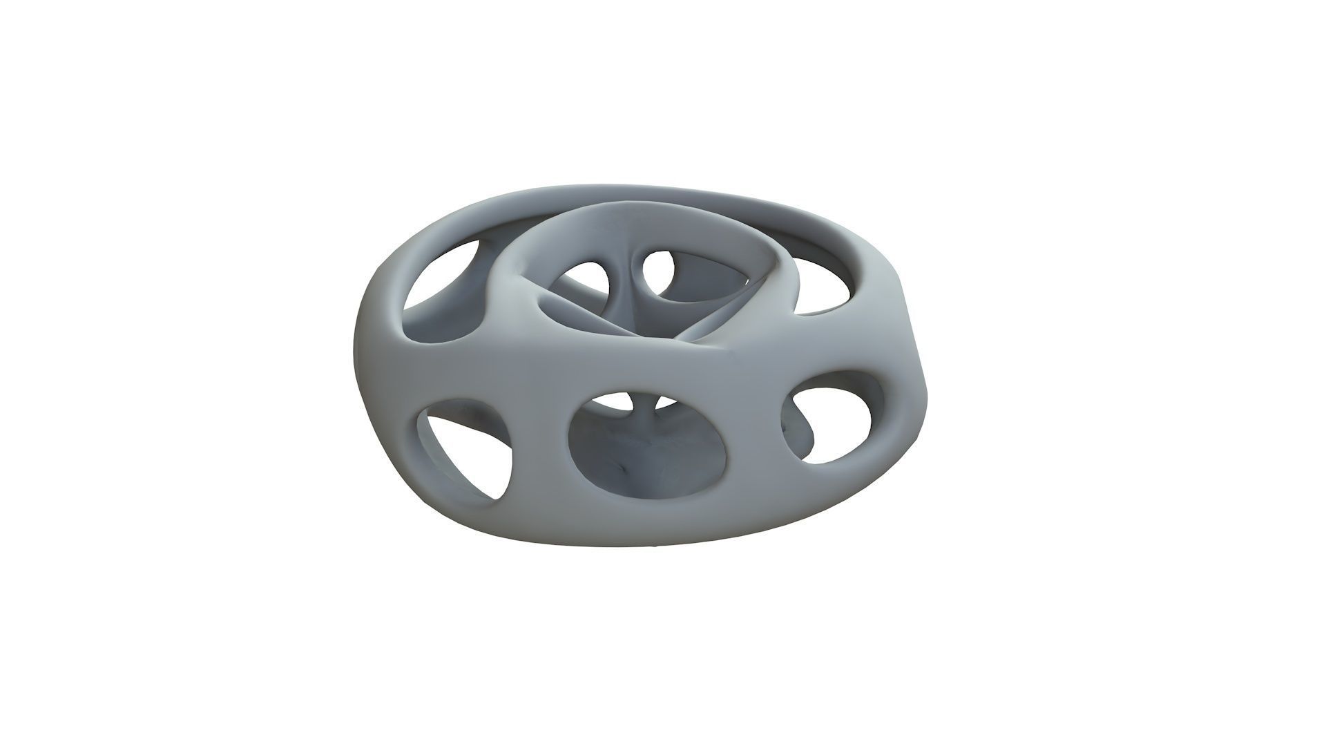 SciFi Cube Object No 65162 Low Poly Shape Low-poly 3D model_10