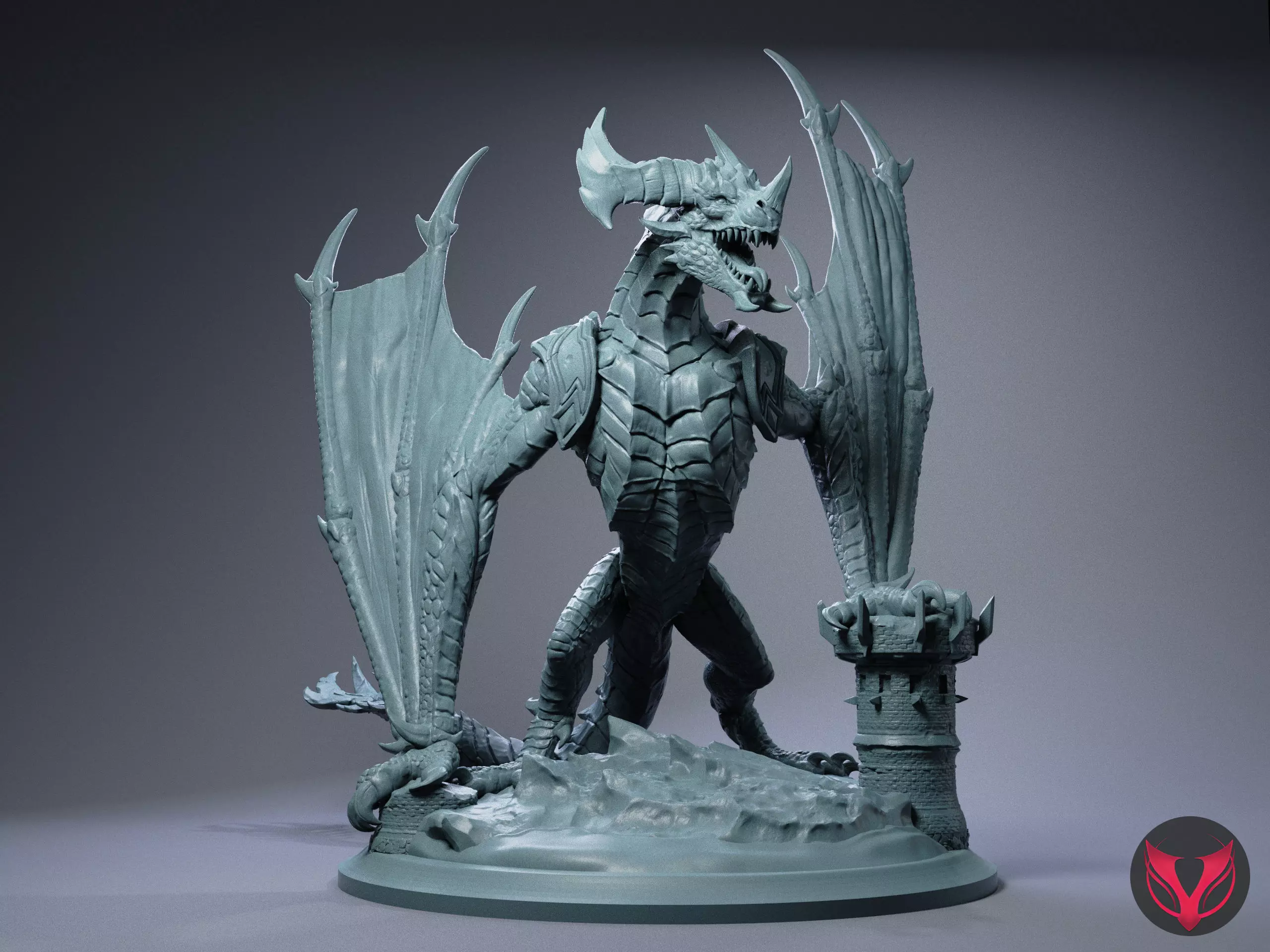 Red Dragon 3D print model_0