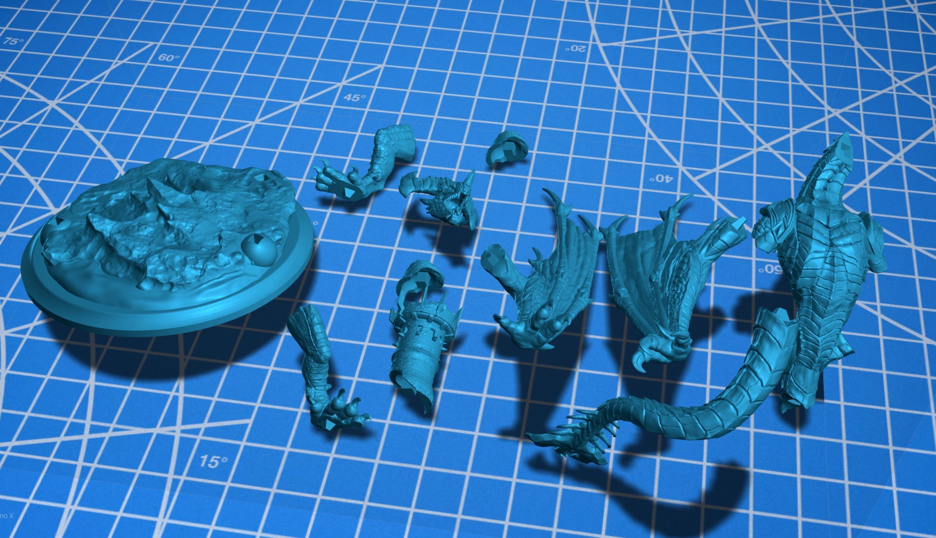 Red Dragon 3D print model_11