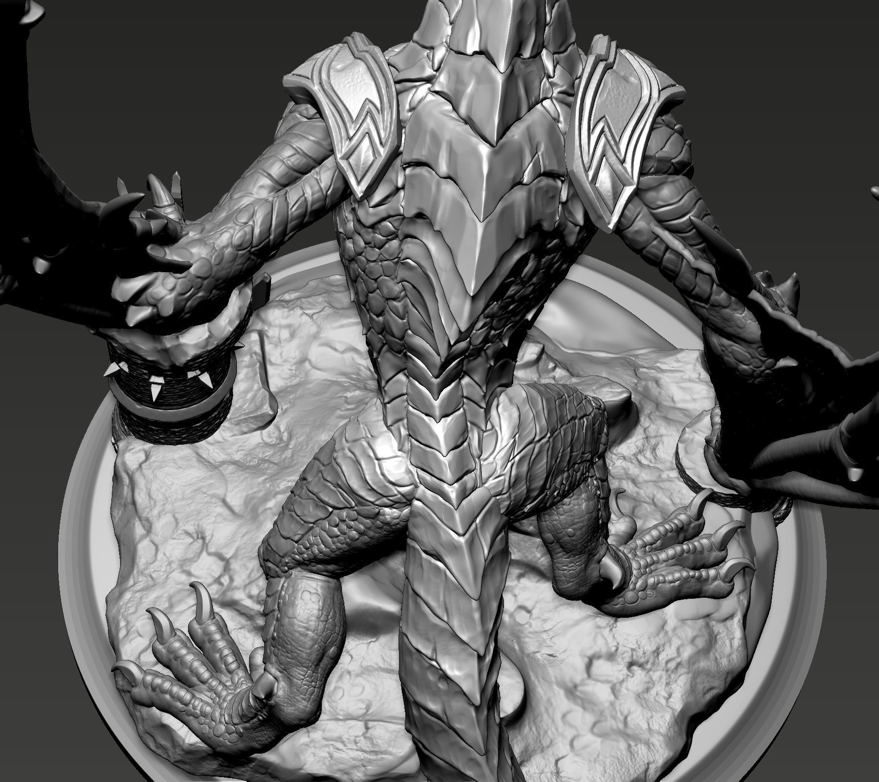 Red Dragon 3D print model_9