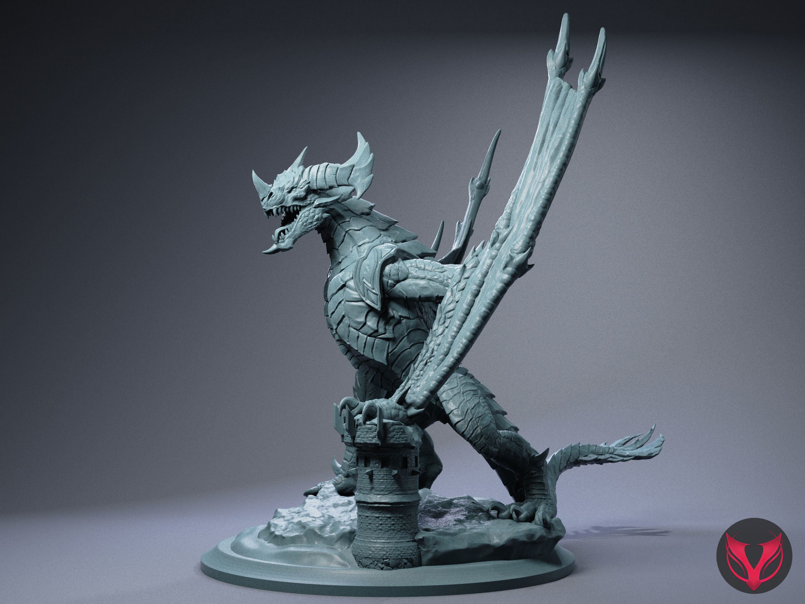 Red Dragon 3D print model_1