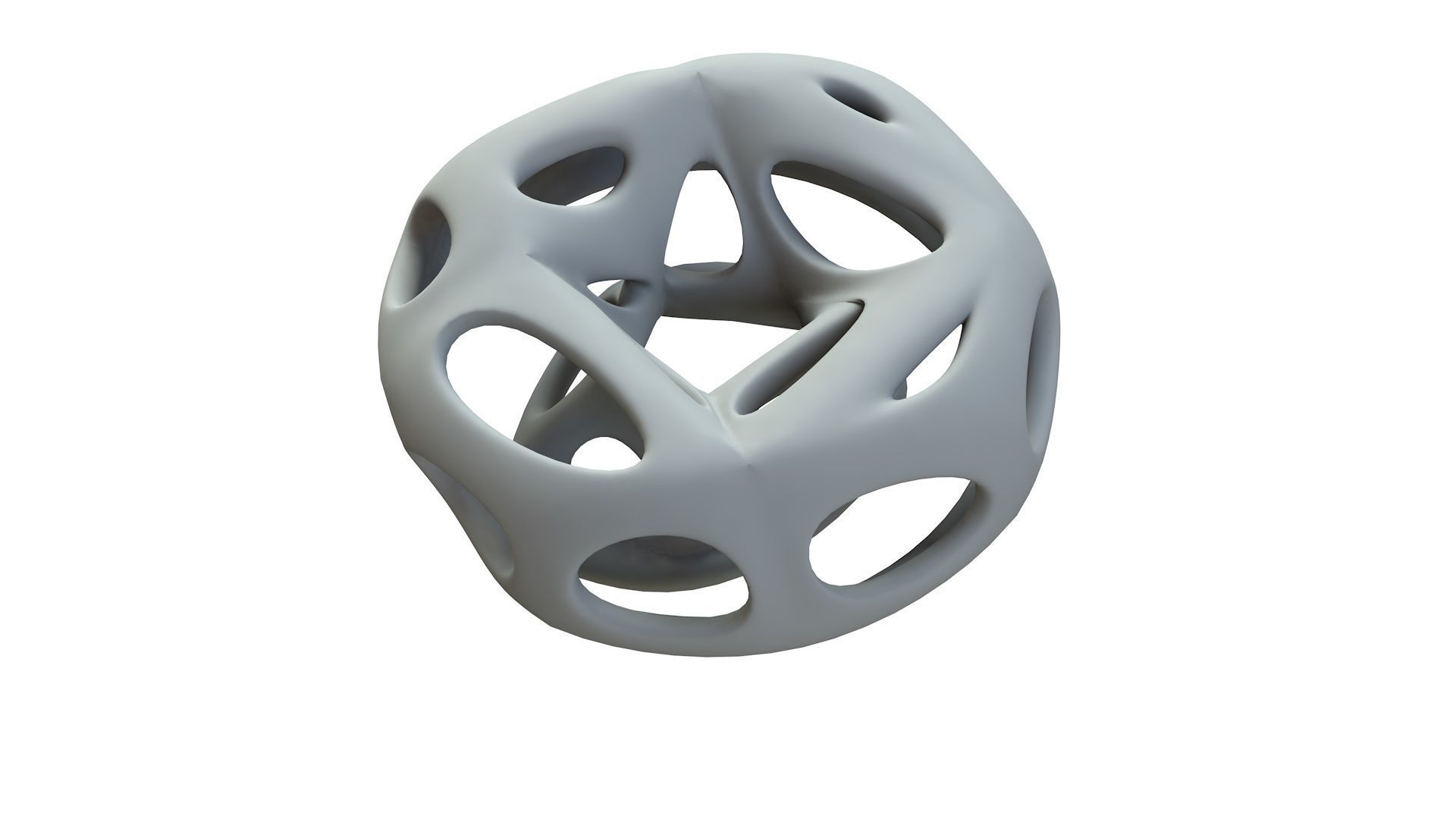 SciFi Cube Object No 65142 Low Poly Shape Low-poly 3D model_17