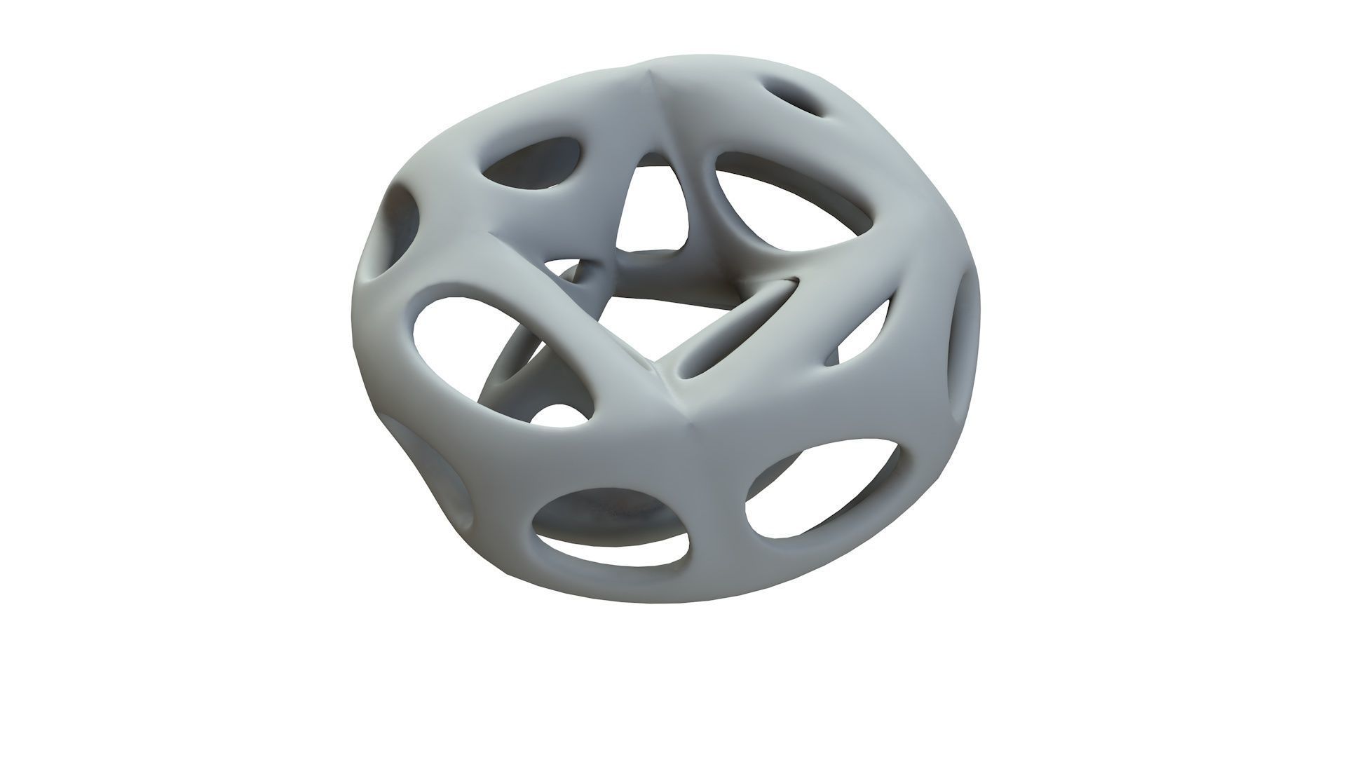 SciFi Cube Object No 65142 Low Poly Shape Low-poly 3D model_15