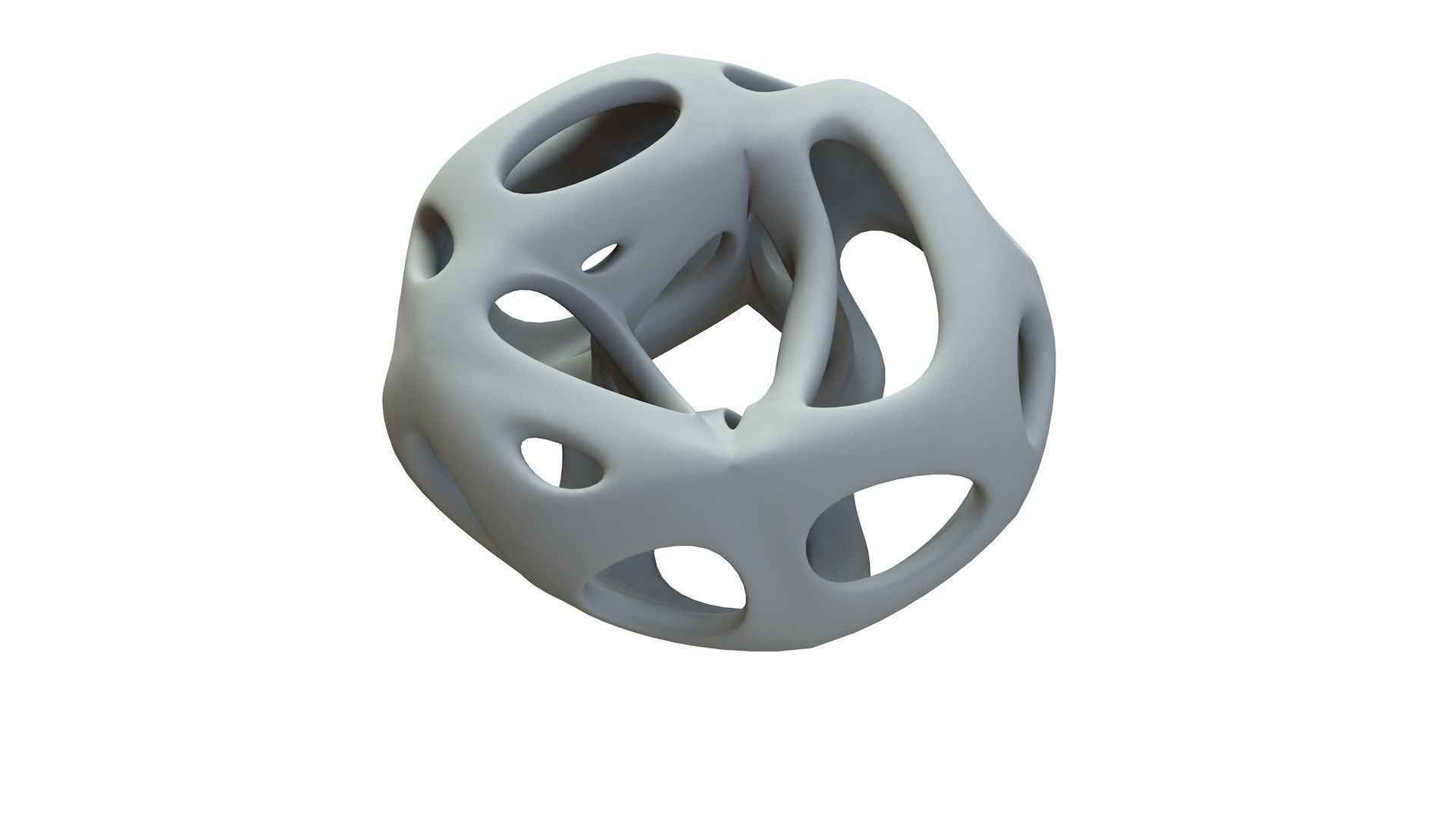 SciFi Cube Object No 64913 Low Poly Shape Low-poly 3D model_15