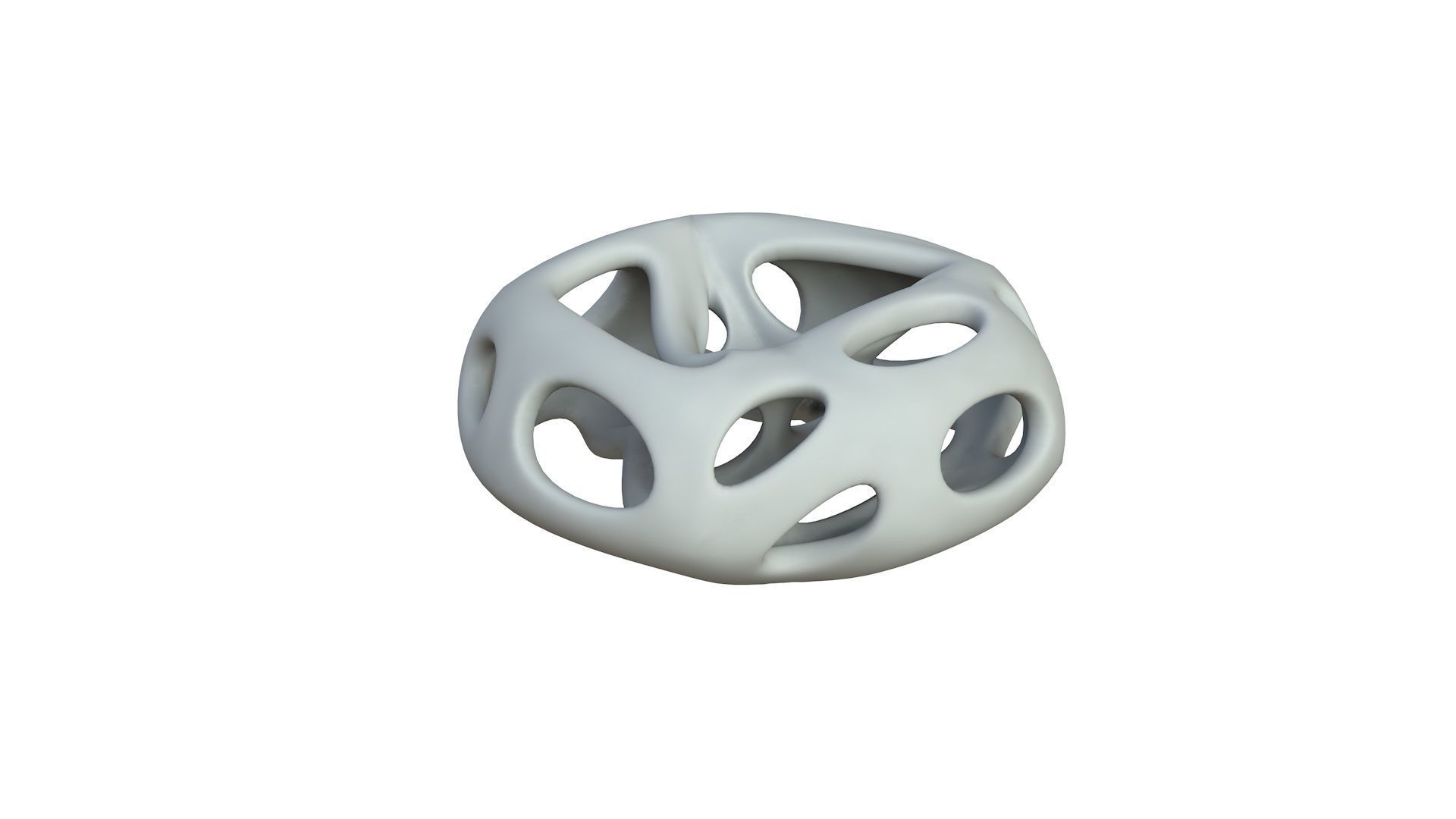 SciFi Cube Object No 64913 Low Poly Shape Low-poly 3D model_3