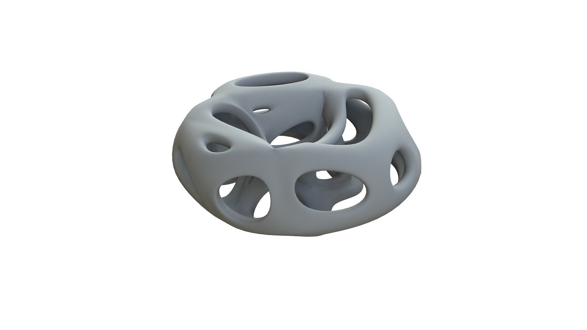 SciFi Cube Object No 64913 Low Poly Shape Low-poly 3D model_11