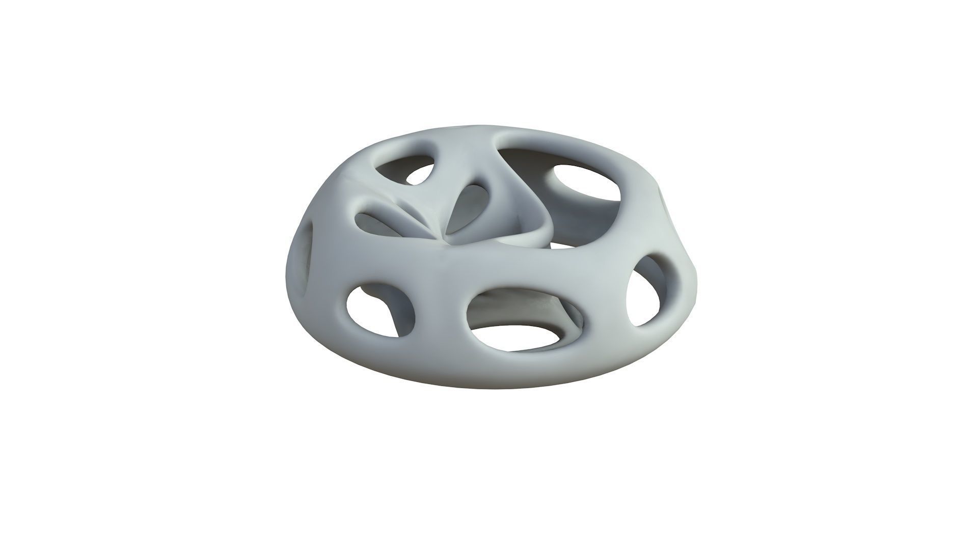 SciFi Cube Object No 64899 Low Poly Shape Low-poly 3D model_5