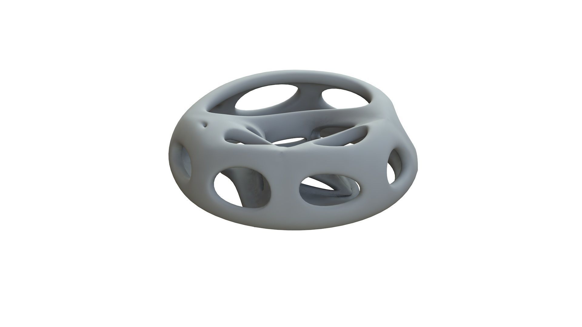 SciFi Cube Object No 64899 Low Poly Shape Low-poly 3D model_11