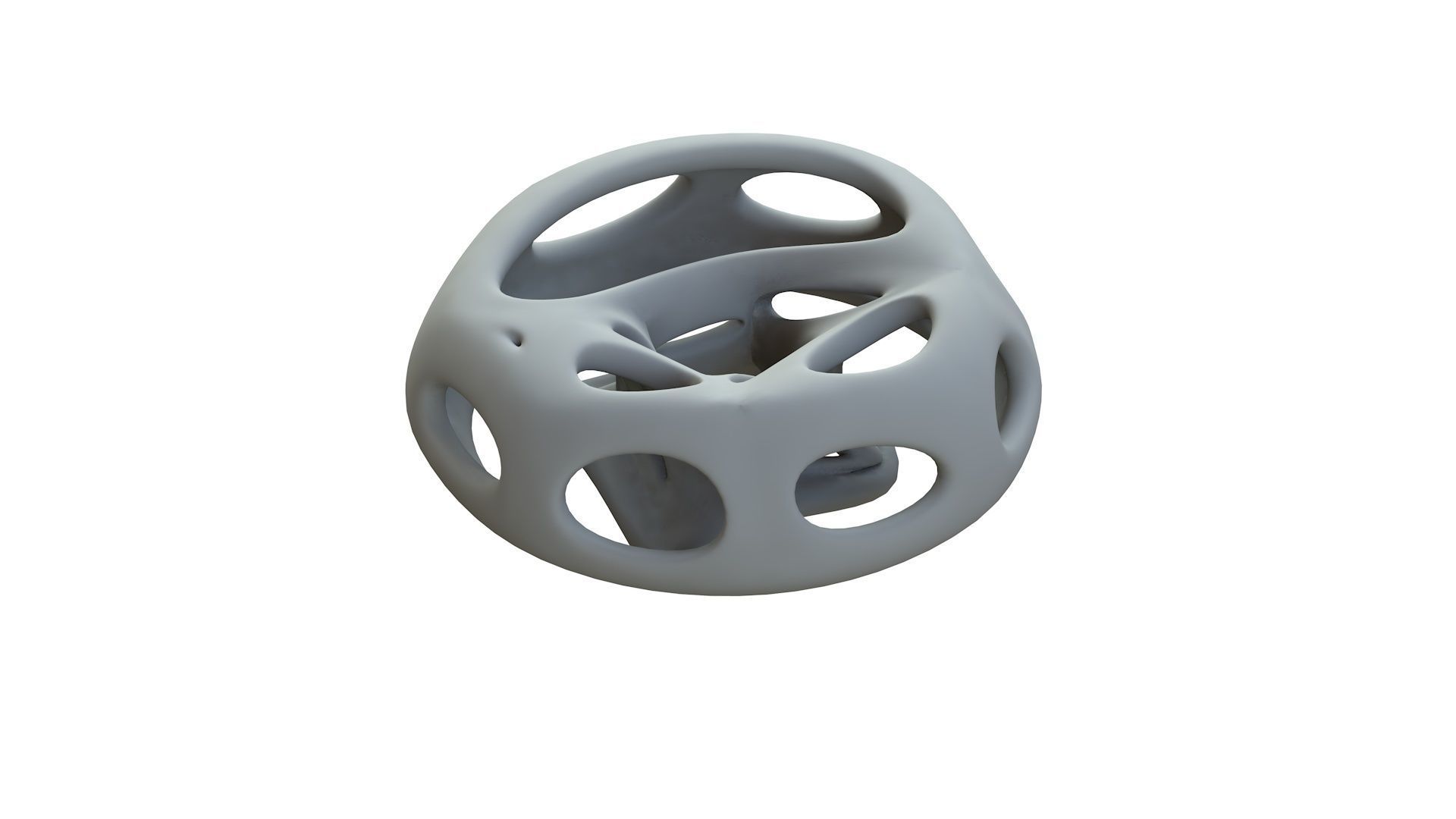 SciFi Cube Object No 64899 Low Poly Shape Low-poly 3D model_13