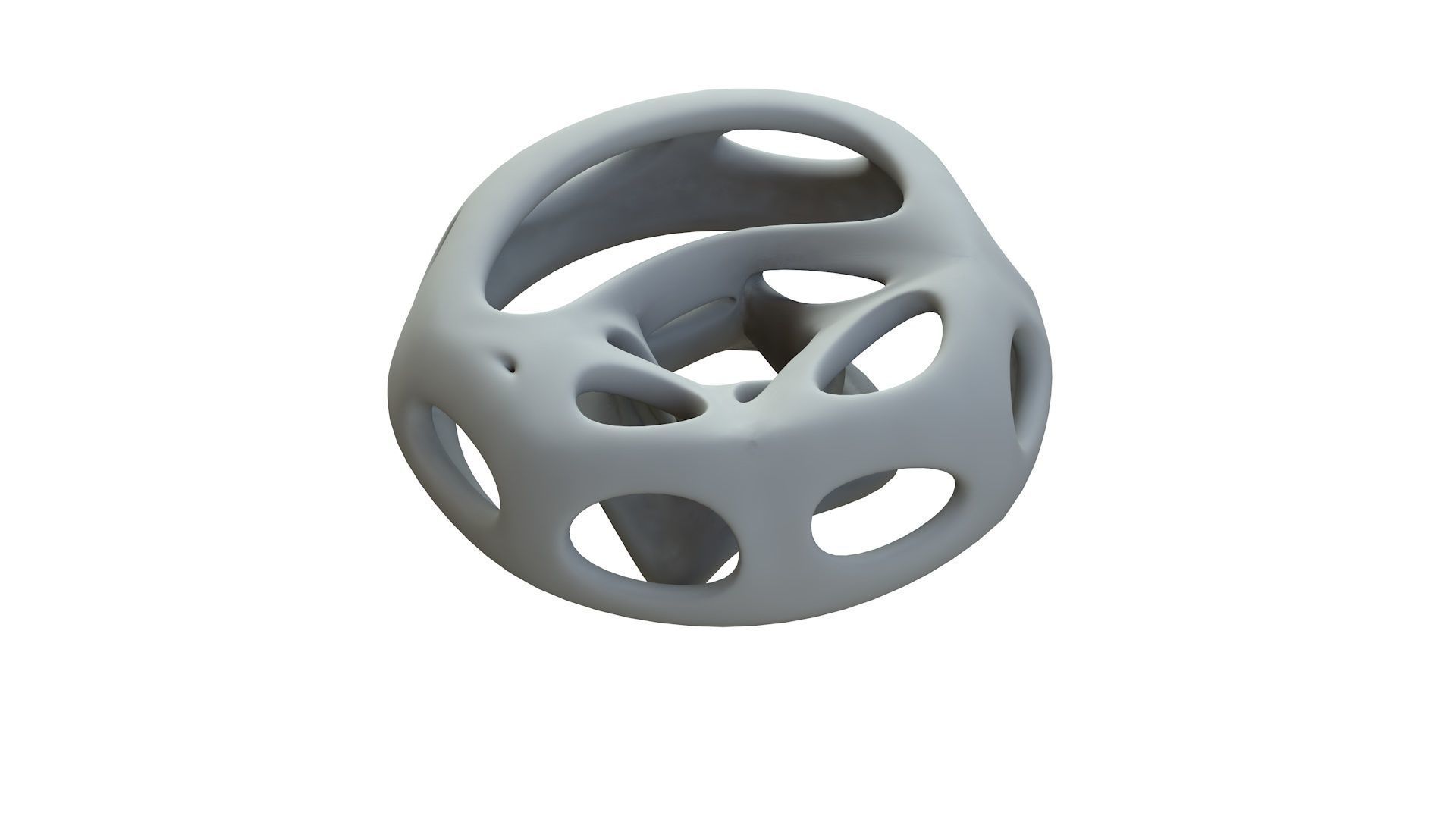 SciFi Cube Object No 64899 Low Poly Shape Low-poly 3D model_14