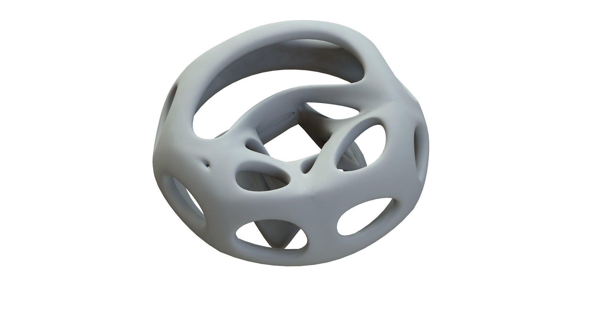 SciFi Cube Object No 64899 Low Poly Shape Low-poly 3D model_17