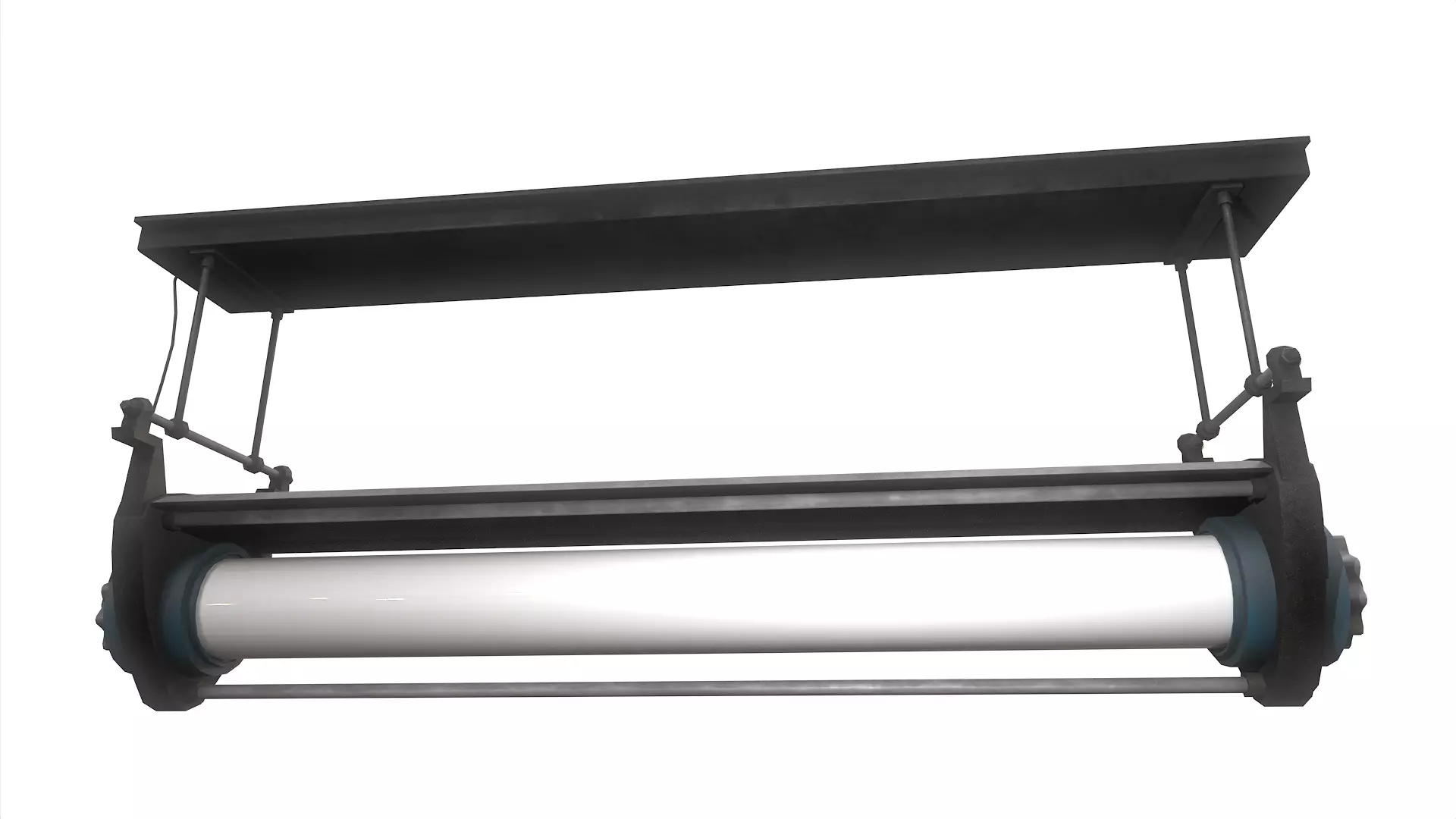 Fluorescent Lamp 11 Low-poly 3D model