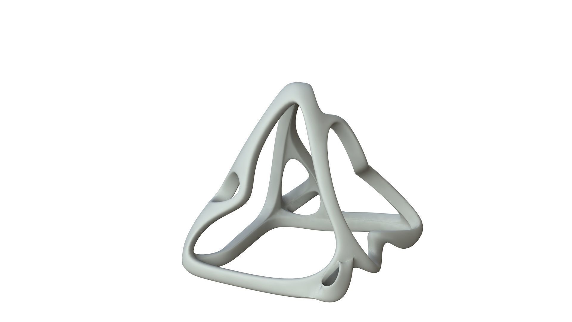 SciFi Cube Object No 64897 Low Poly Shape Low-poly 3D model_1