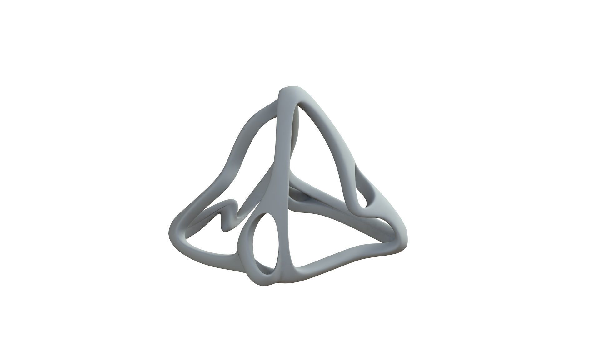 SciFi Cube Object No 64897 Low Poly Shape Low-poly 3D model_8