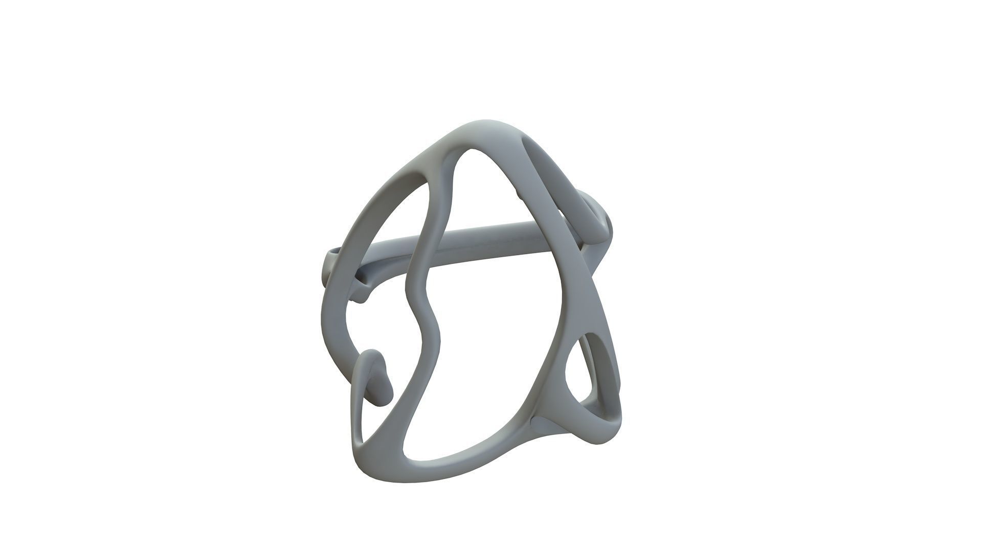 SciFi Cube Object No 64897 Low Poly Shape Low-poly 3D model_14